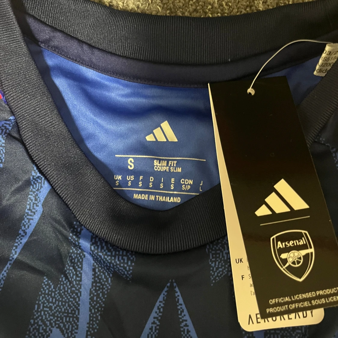 Arsenal bortatröja Adidas S blå - 3