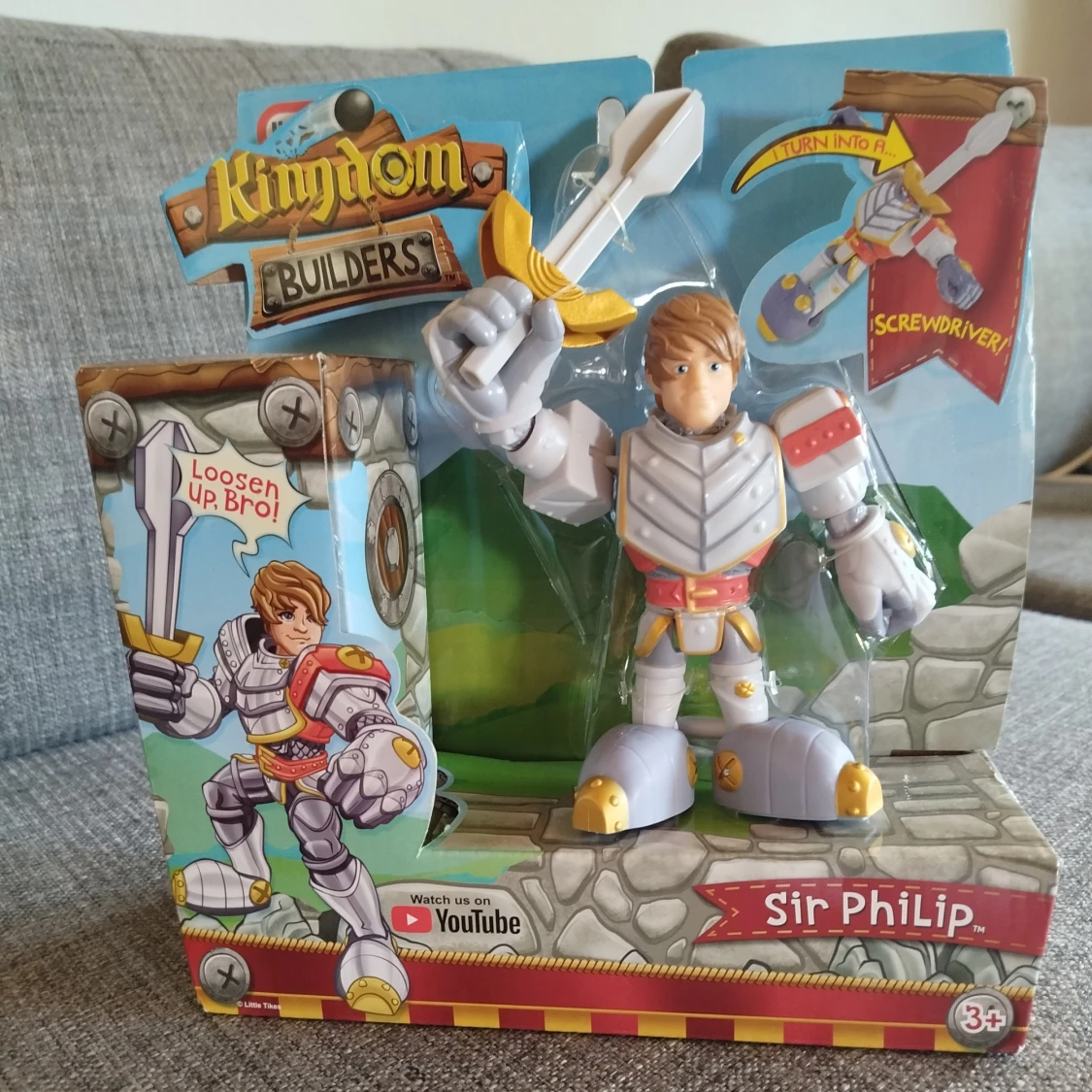 Kingdom Builders Action Figures - JJ O'Hammer, Sir Power-Phil, Sir Philip - 2