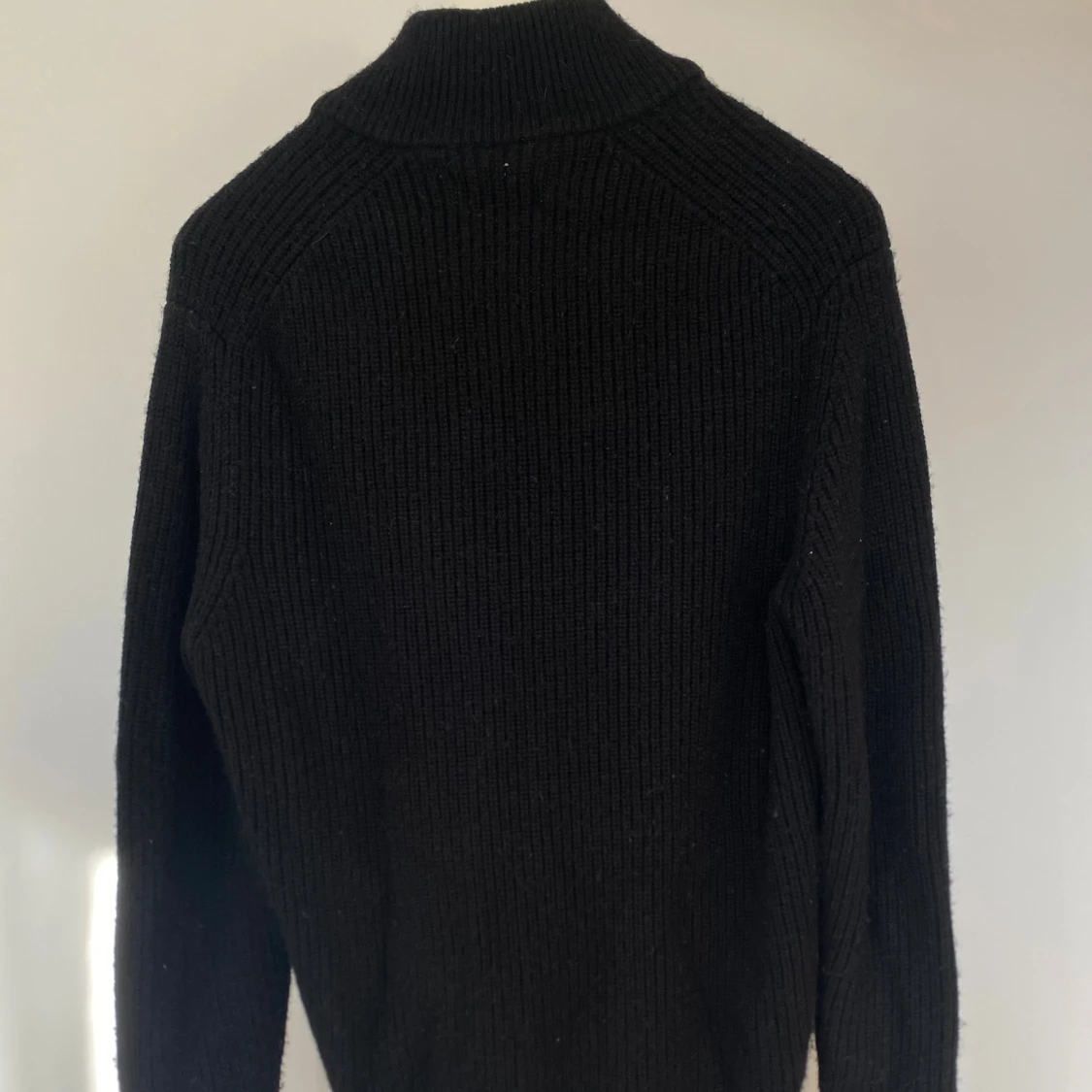 Svart stickad half zip-tröja These Glory Days - 3