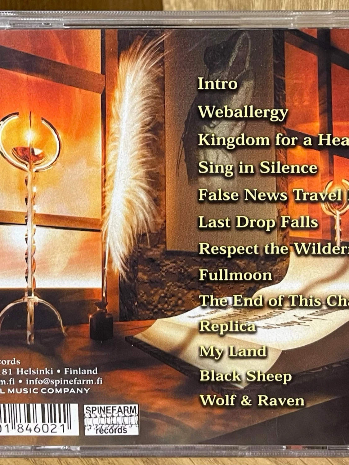 Sonata Arctica - Songs Of Silence: Live In Tokyo CD - 1