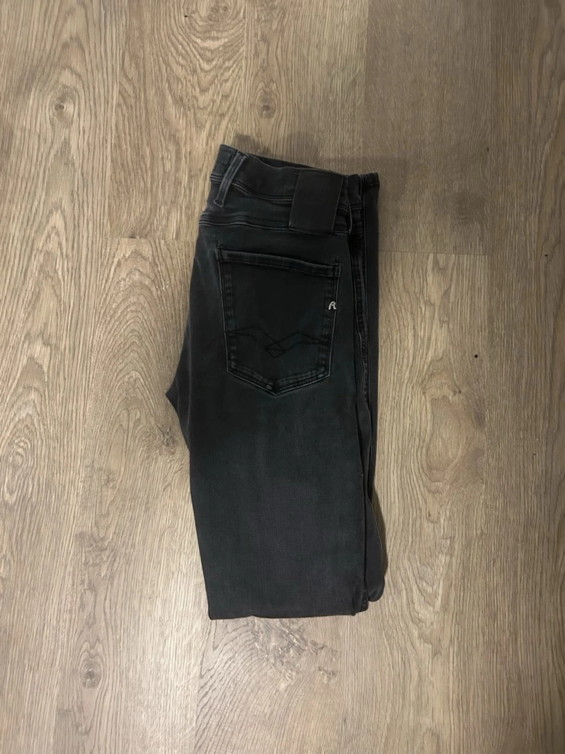 Replay Hyperflex Anbass svarta jeans - 2