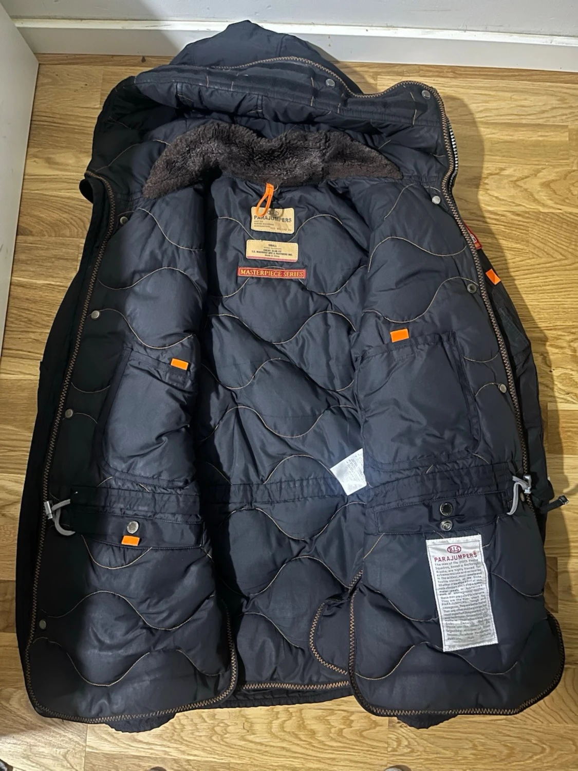 Svart Parajumpers parkajacka  - 3