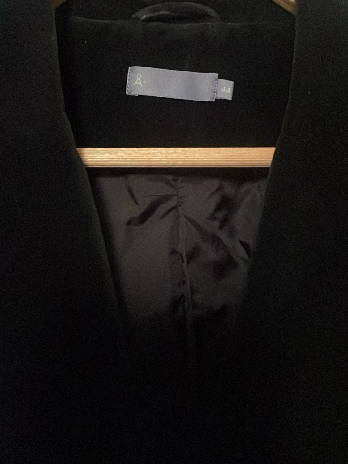 Svart sammetskavaj från Å+ - 1