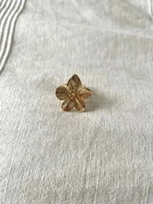 Guld ring - Justerbar och rostfri stål 