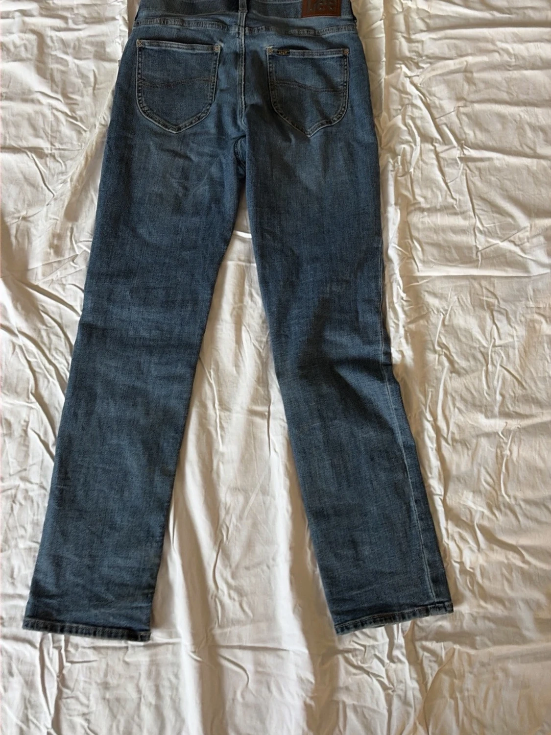 Lee blå raka jeans - 1