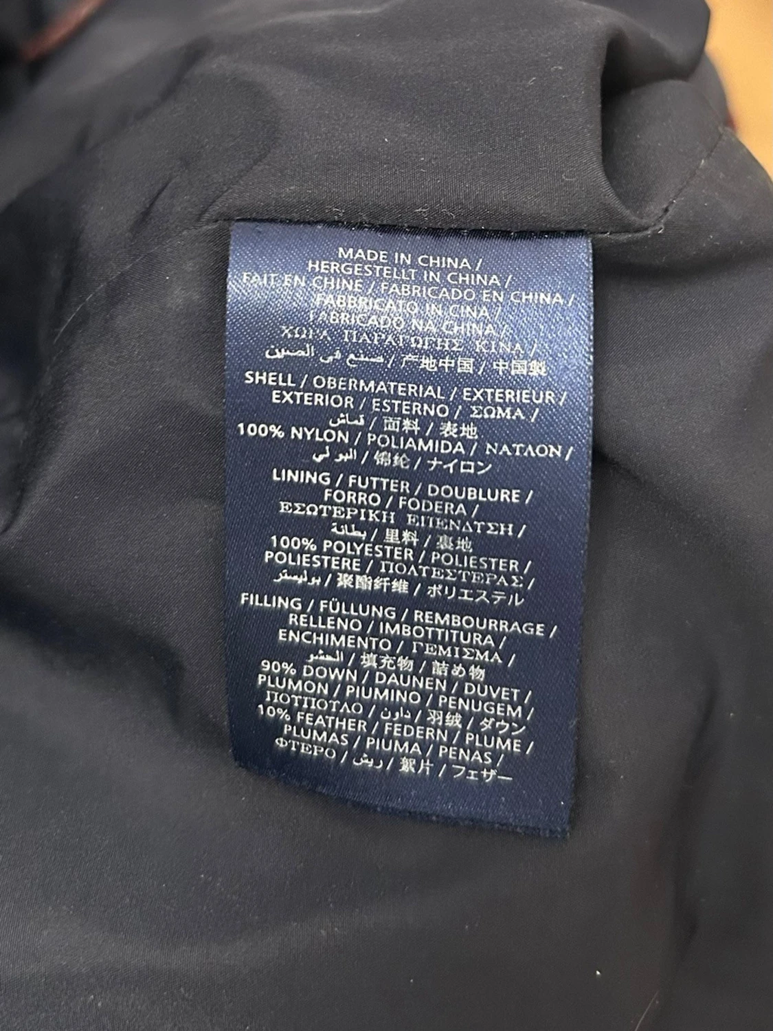 Marinblå dunjacka från GANT - 5