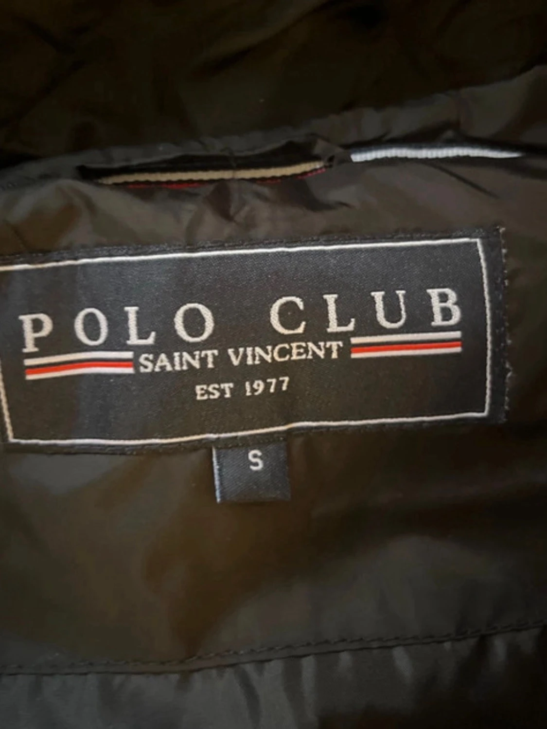 Svart pufferjacka Polo Club S - 2