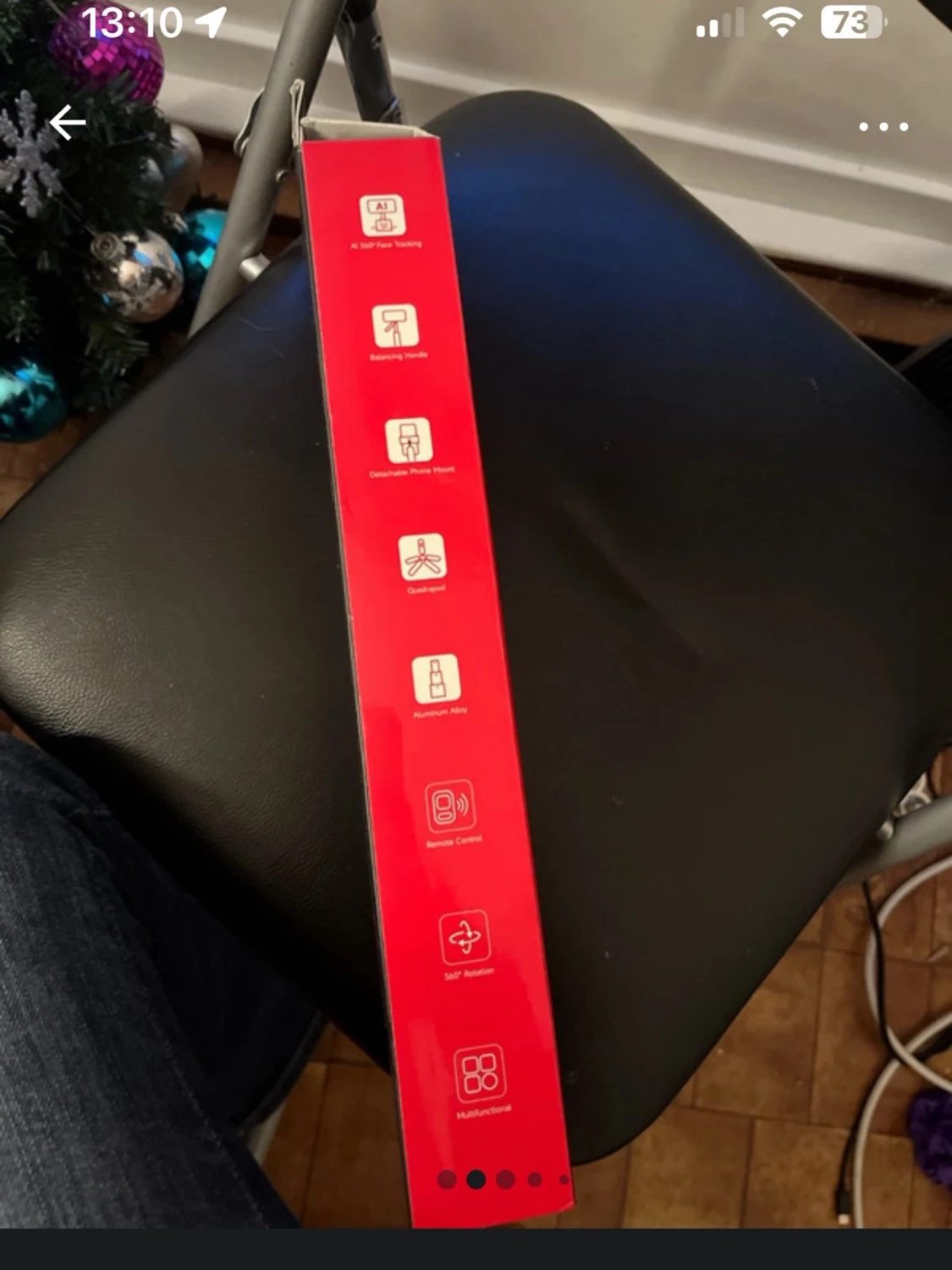 C17 AI Face Tracking Quadrapod Gimbal - 3