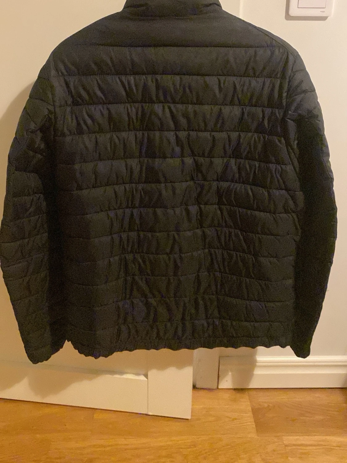 Svart quiltad pufferjacka Barbour - 1