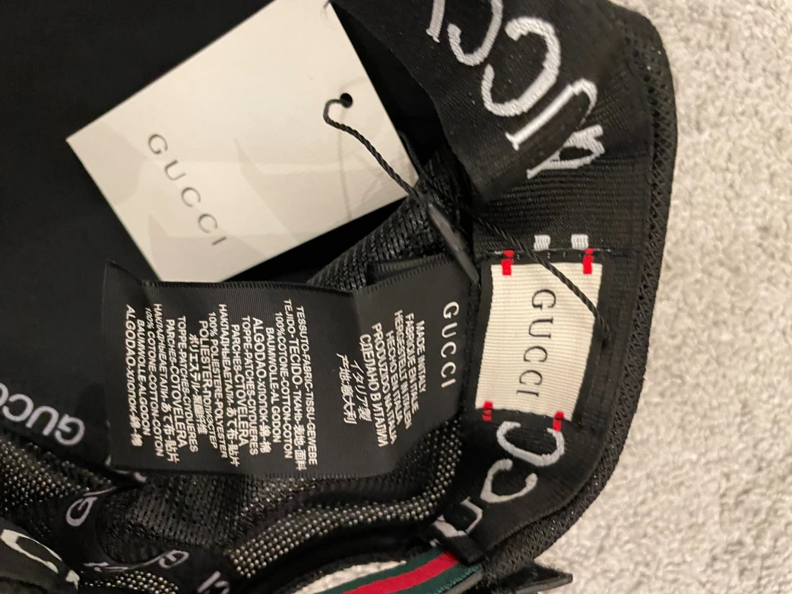 Guci keps med tiger svart - 2