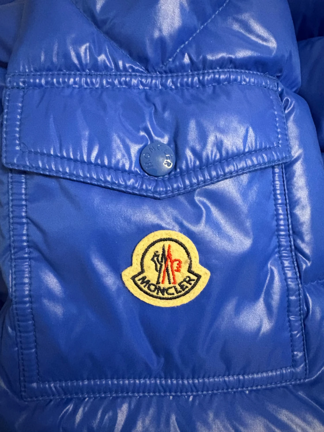 RARE Blå Moncler Maya jacka - 1