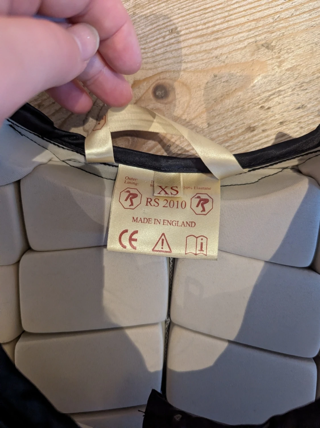 Racesafe ridväst i bra skick - 2