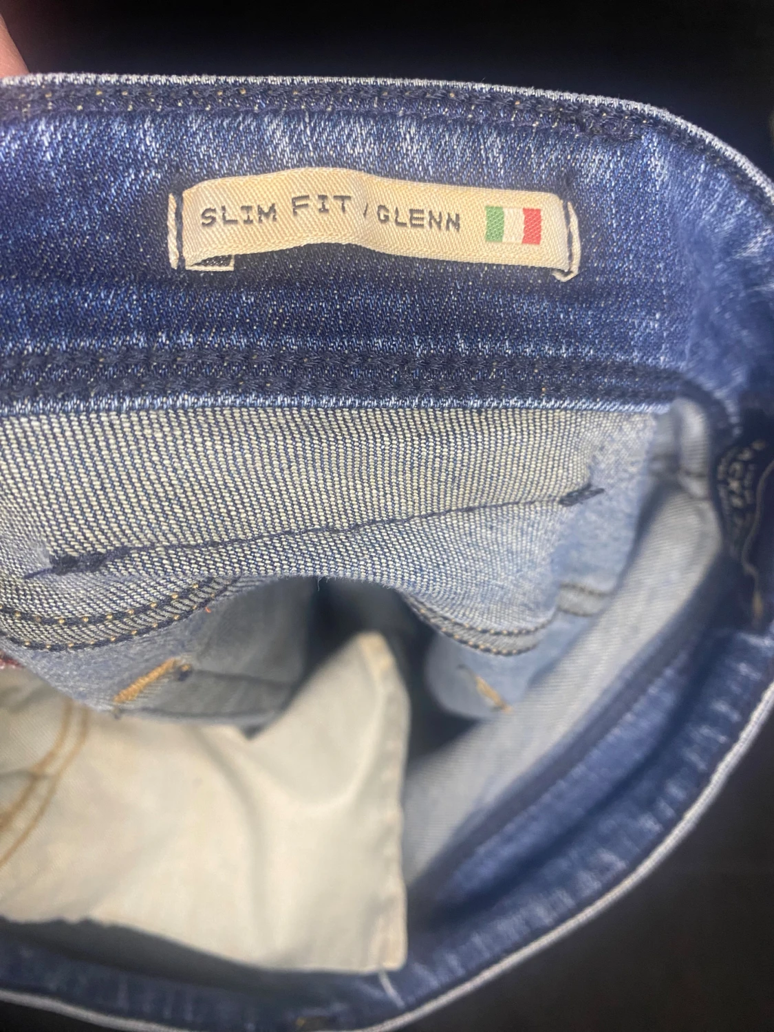 Jack & Jones slim fit Glenn blå jeans - 2