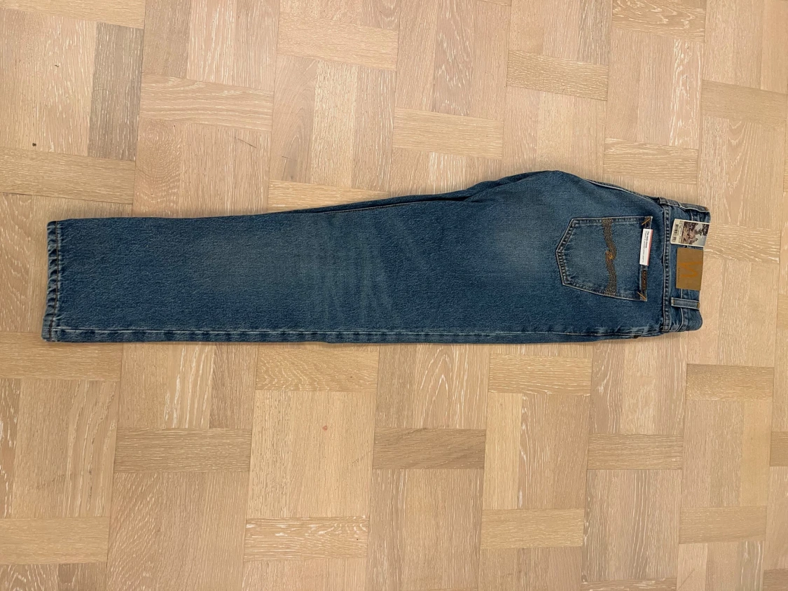 Blå Nudie Jeans Steady Eddie II - 1