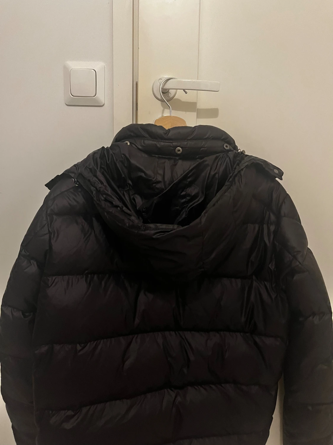 Svart Moncler pufferjacka herr - 5