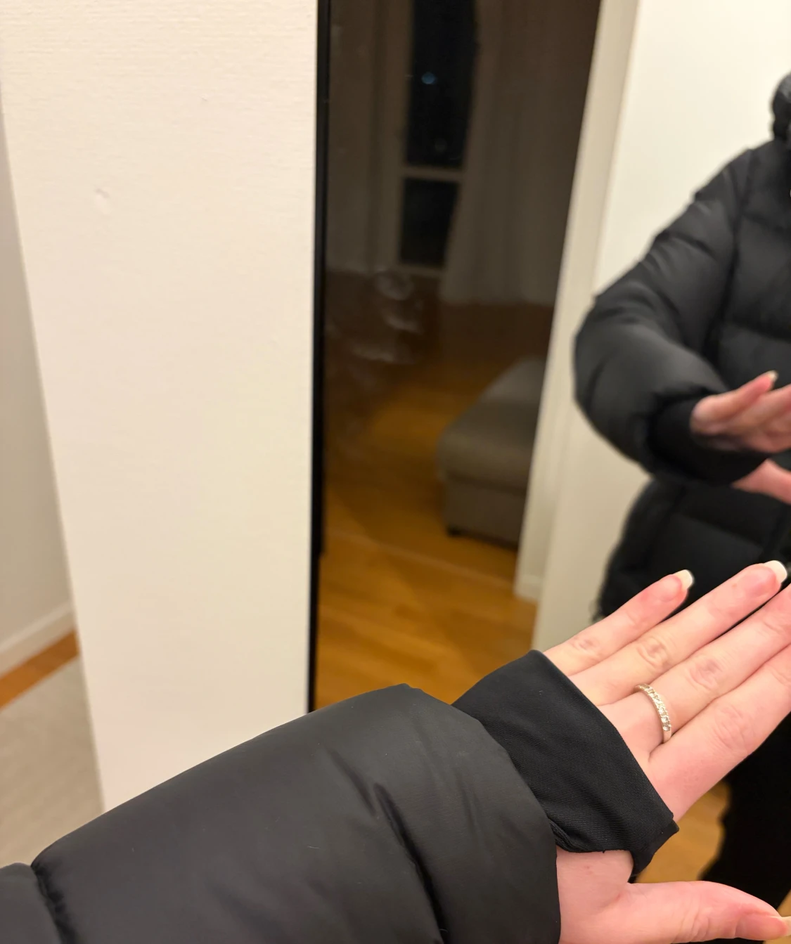 Svart pufferjacka från Everest - 2