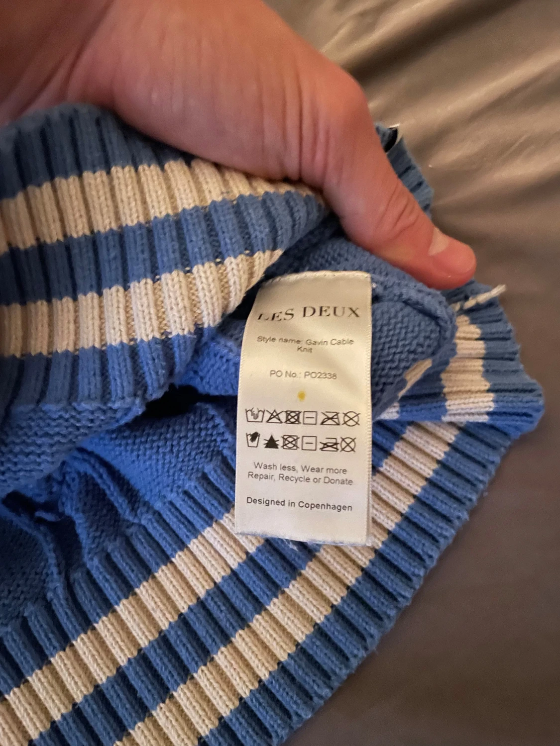 Les Deux stickad tröja - 3