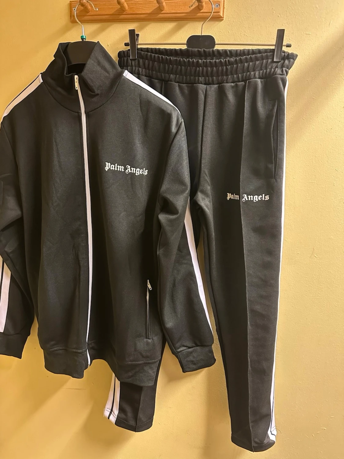 Palm Angels svart tracksuit set - 4