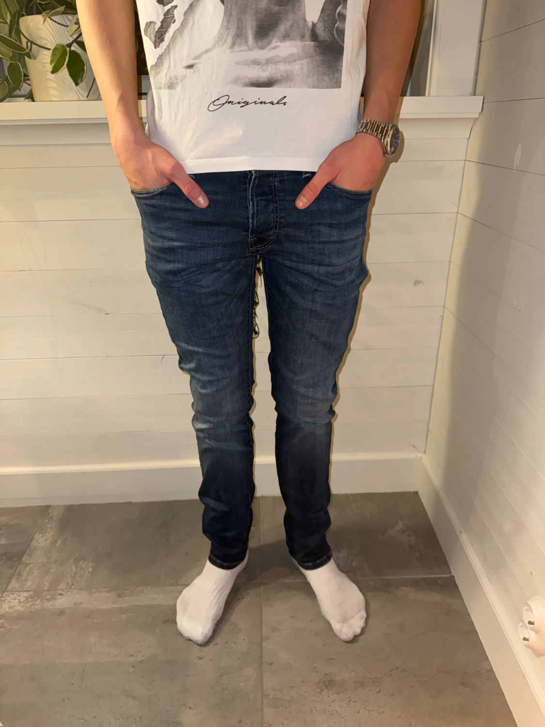 Blå jeans från Jack & Jones - 1