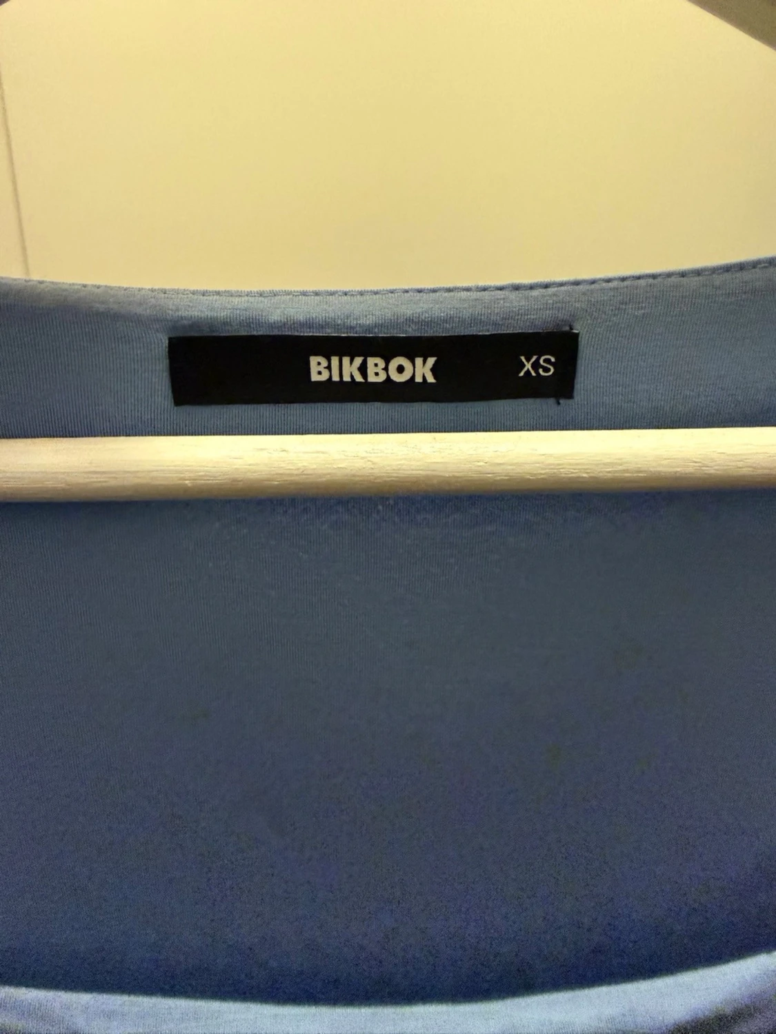 Ljusblå långärmad topp från BikBok - 2