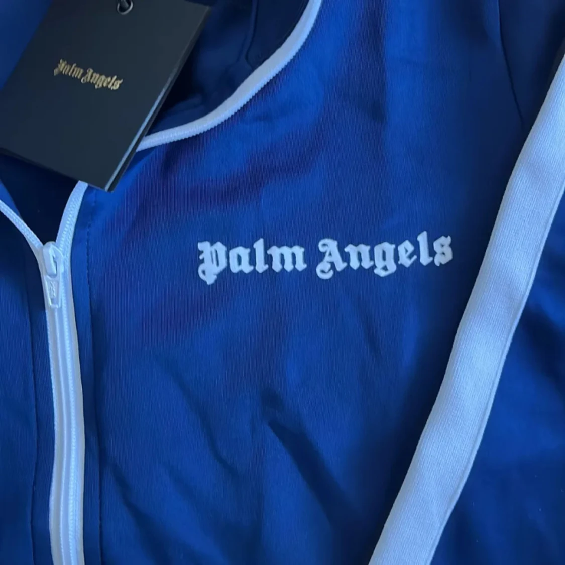 Blå track jacket från Palm Angels