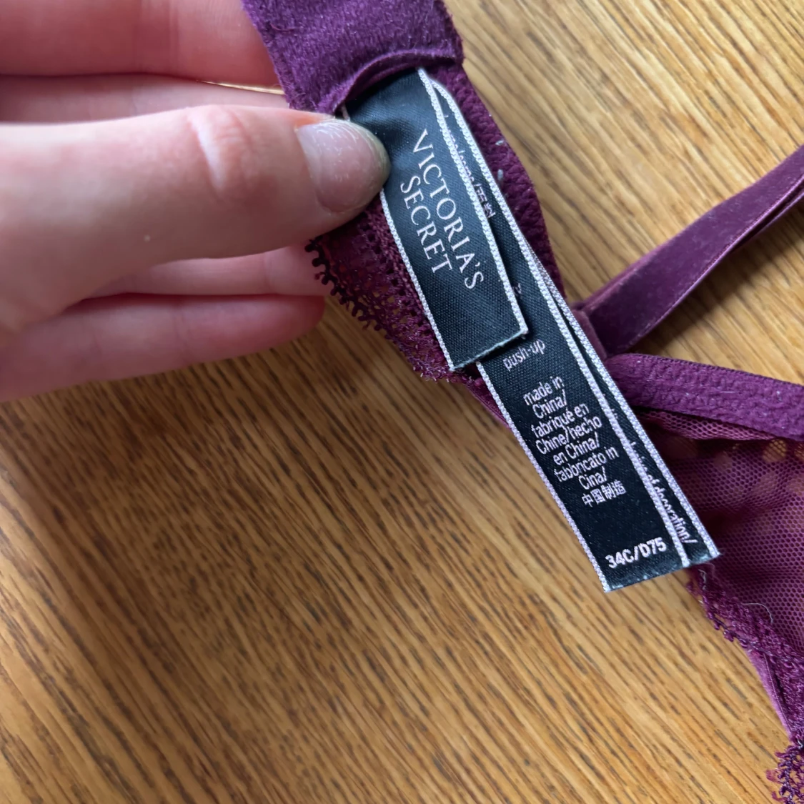 Lila push-up bh från Victoria's Secret - 2