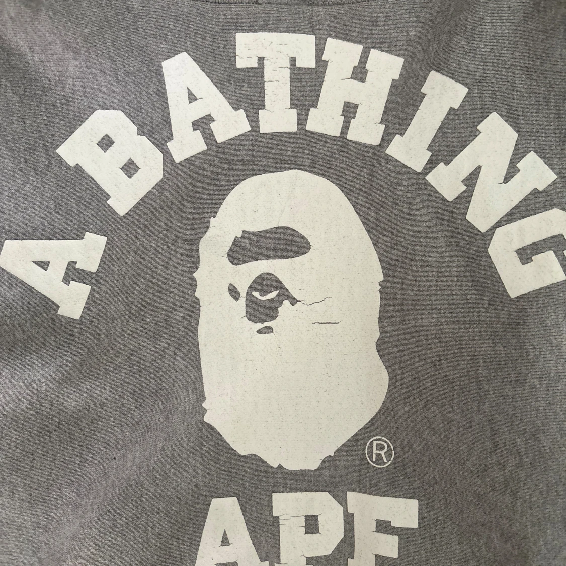 Grå hoodie från A Bathing Ape Bape - 1