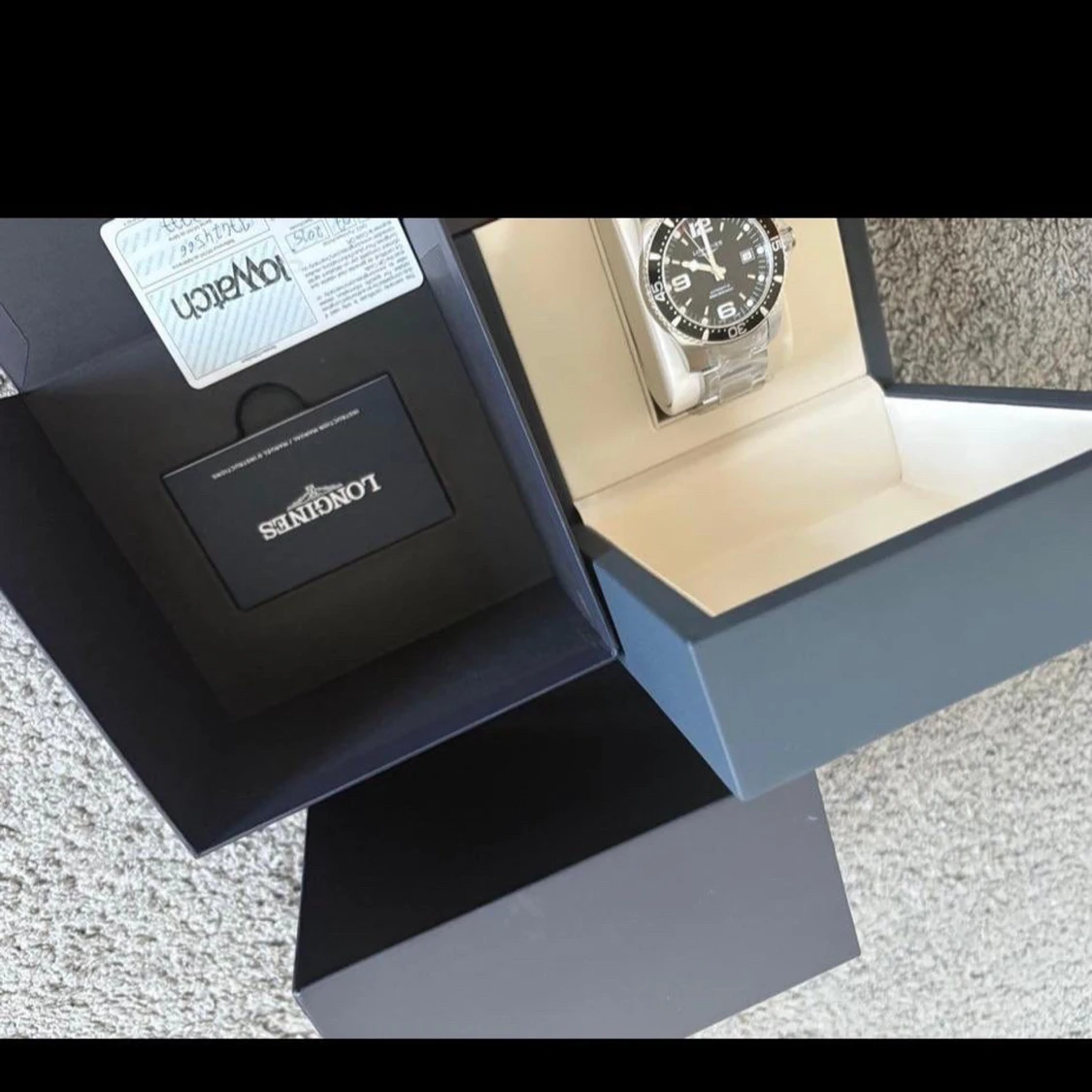 Longines HydroConquest klocka silver