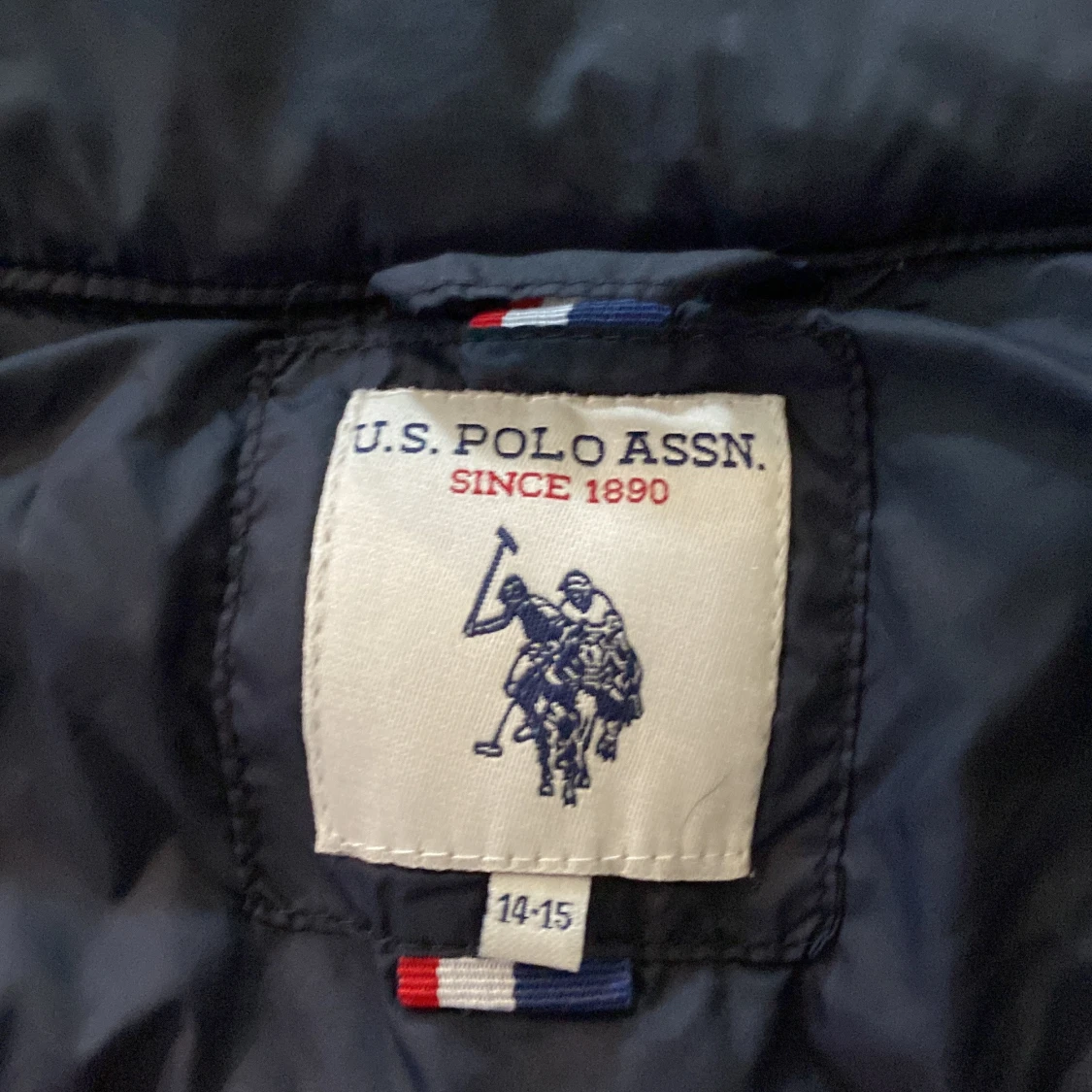 Mörkblå dunväst från U.S. Polo Assn. - 2