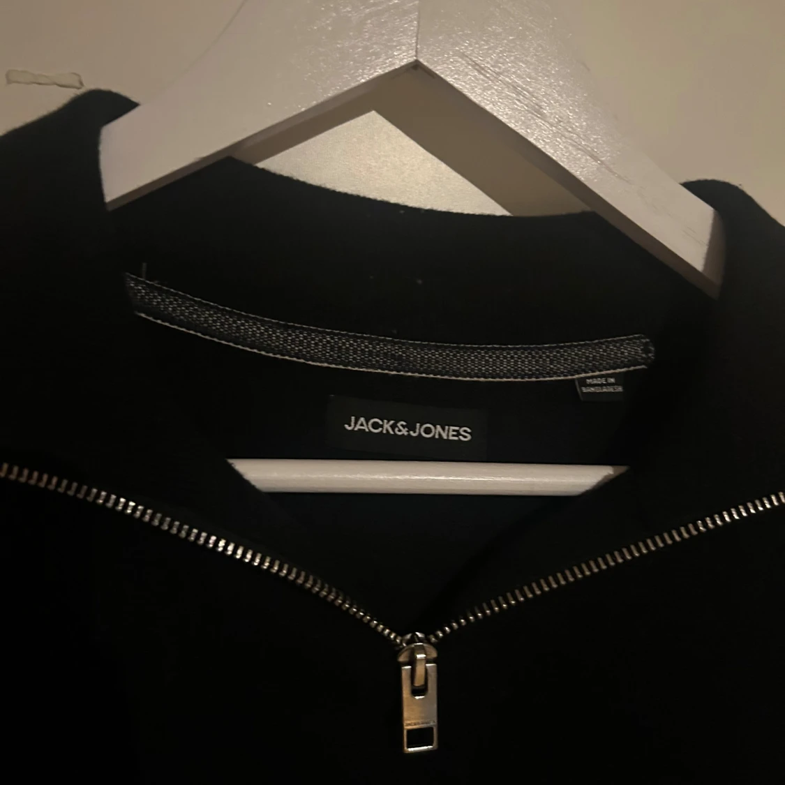 Svart half zip tröja Jack & Jones - 1