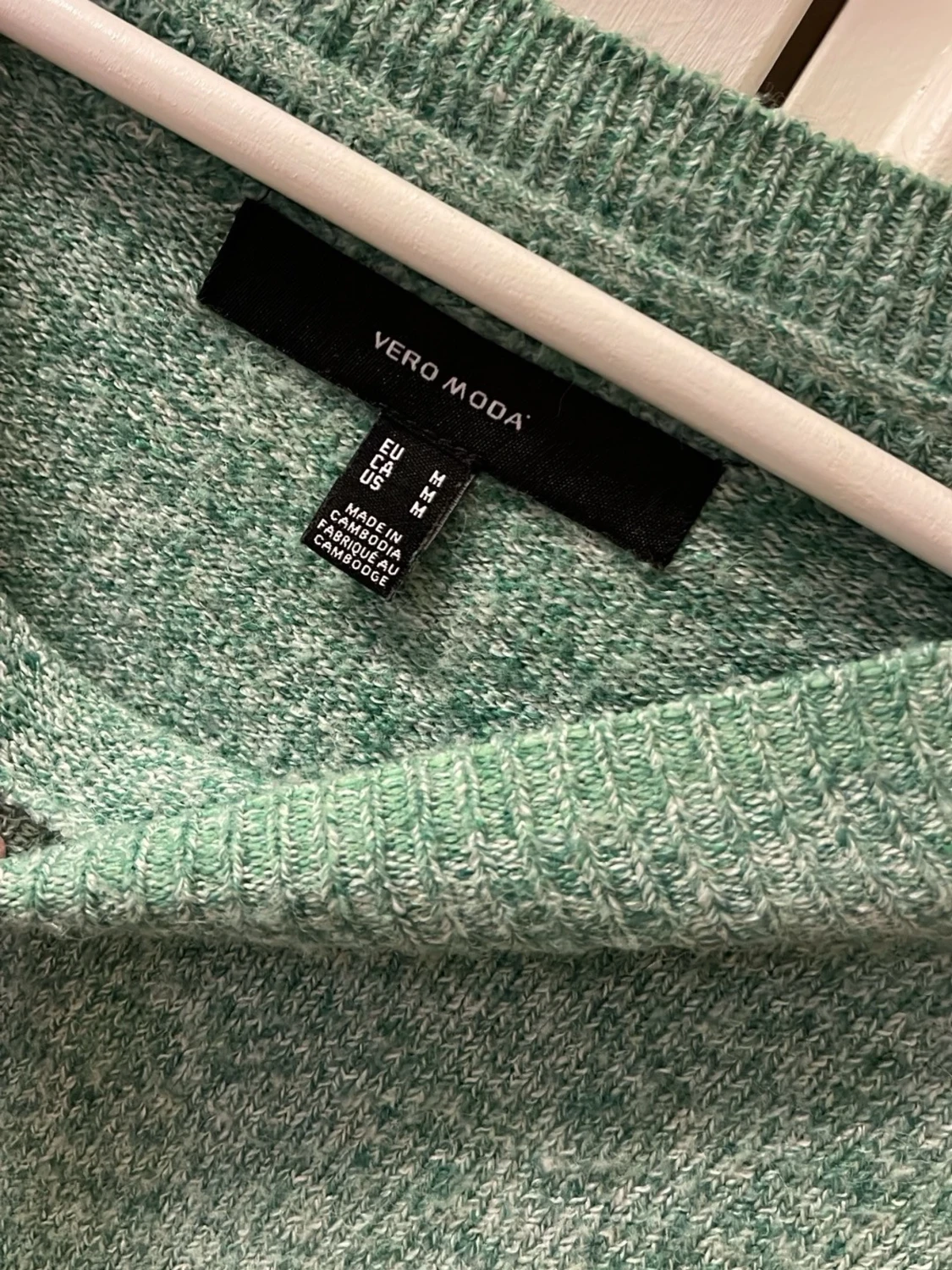 Grön stickad tröja från Vero Moda - 1