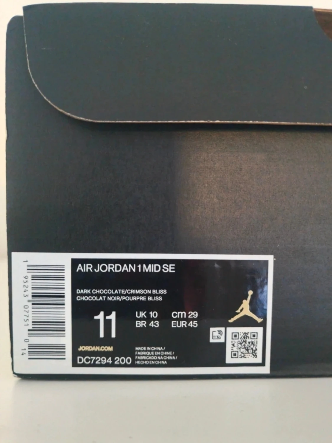 Air Jordan 1 Mid Se Dark Chocolate  - 4