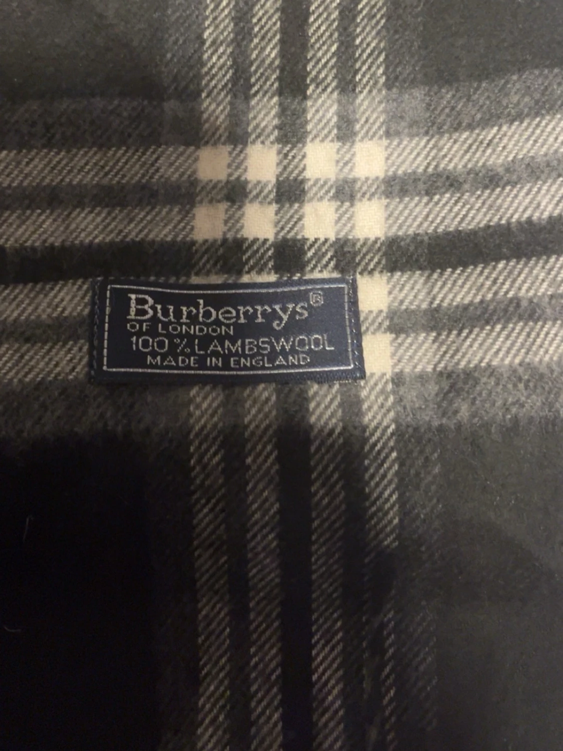 Rutig scarf från Burberry - 1