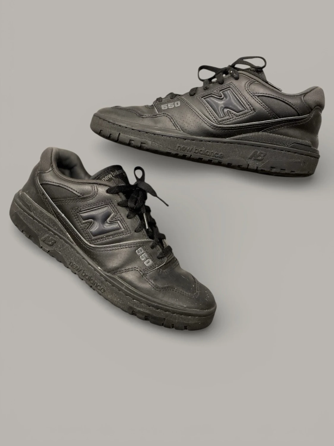New Balance 550 Triple Black Stl 43