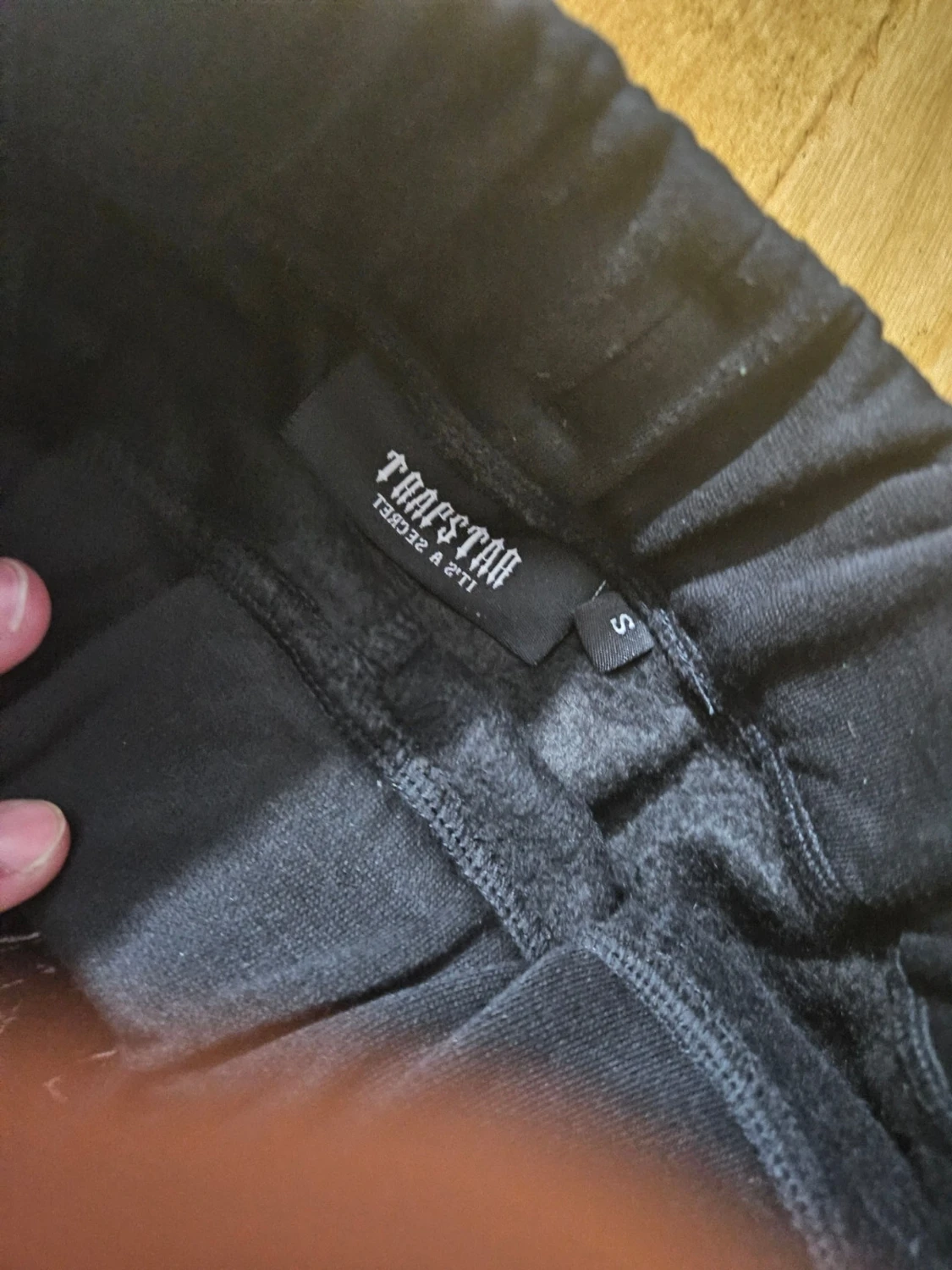Svarta mjukisbyxor från Trapstar S - 3