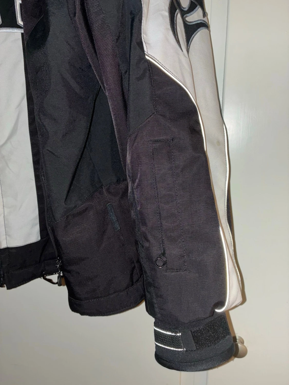 Svart och vit vindjacka Arctic Cat - 5