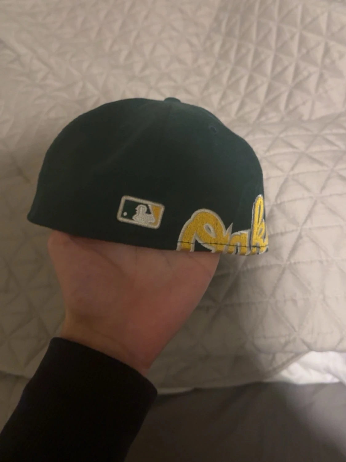 Grön Oakland Athletics keps - 3