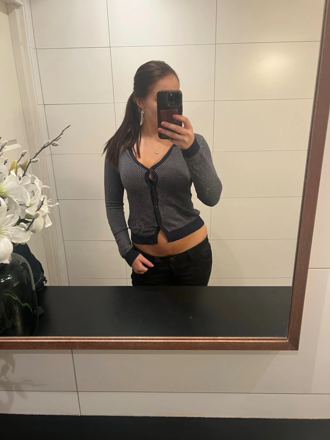 Mönstrad kofta från Marc O'Polo