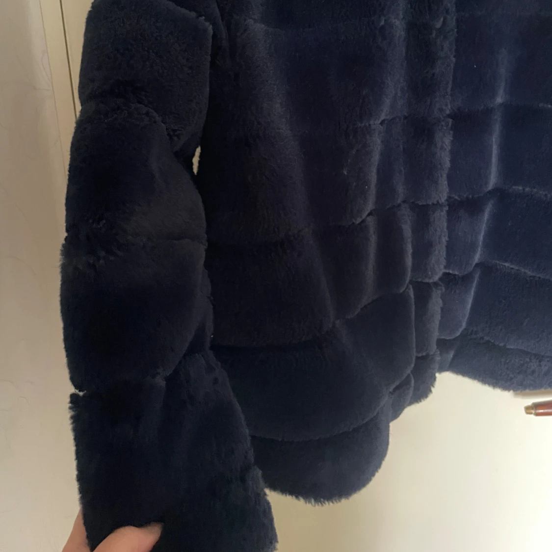 Mörkblå teddyjacka från samsoesamsoe  - 4