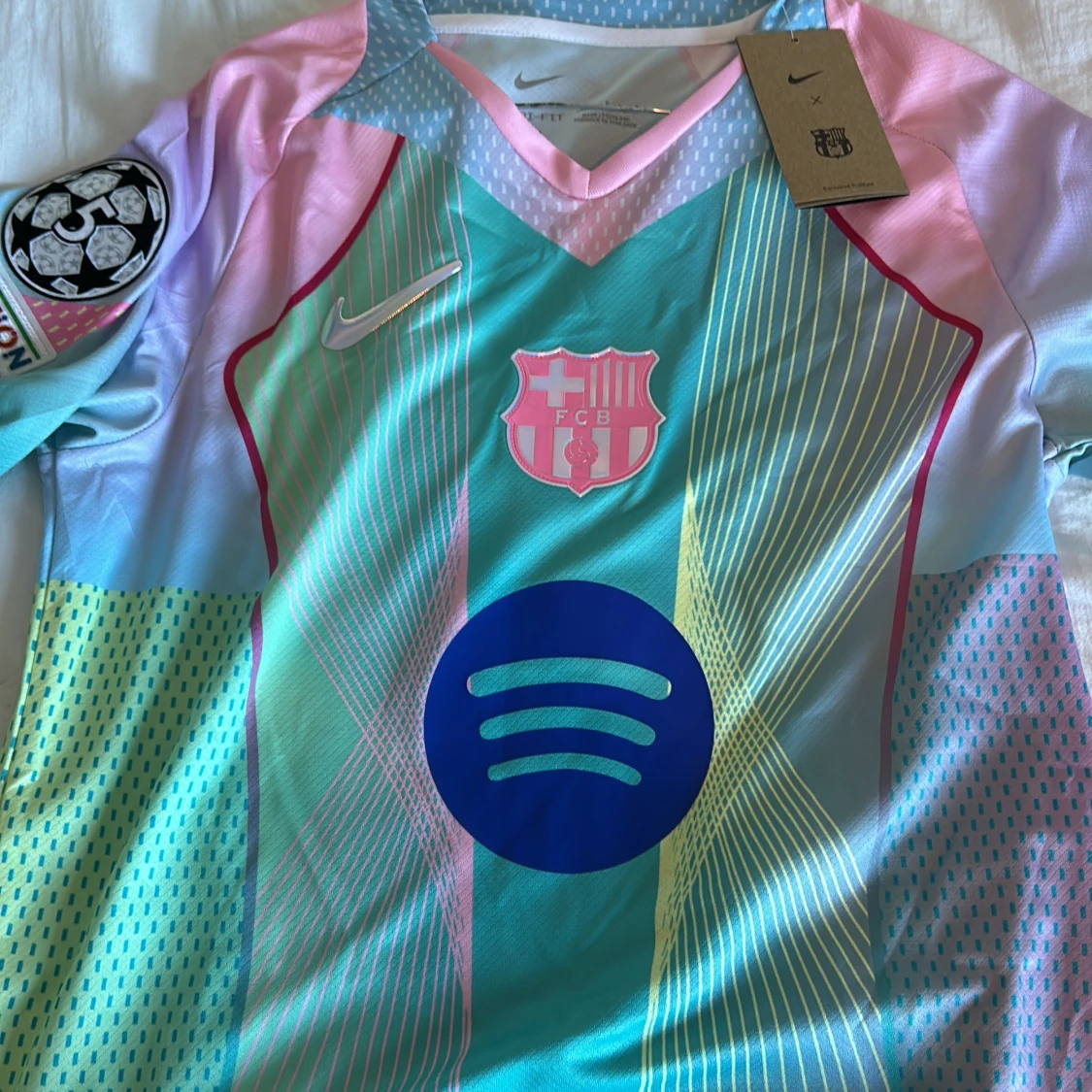 Barça Lamine Yamal Nike fotbollströja - 3