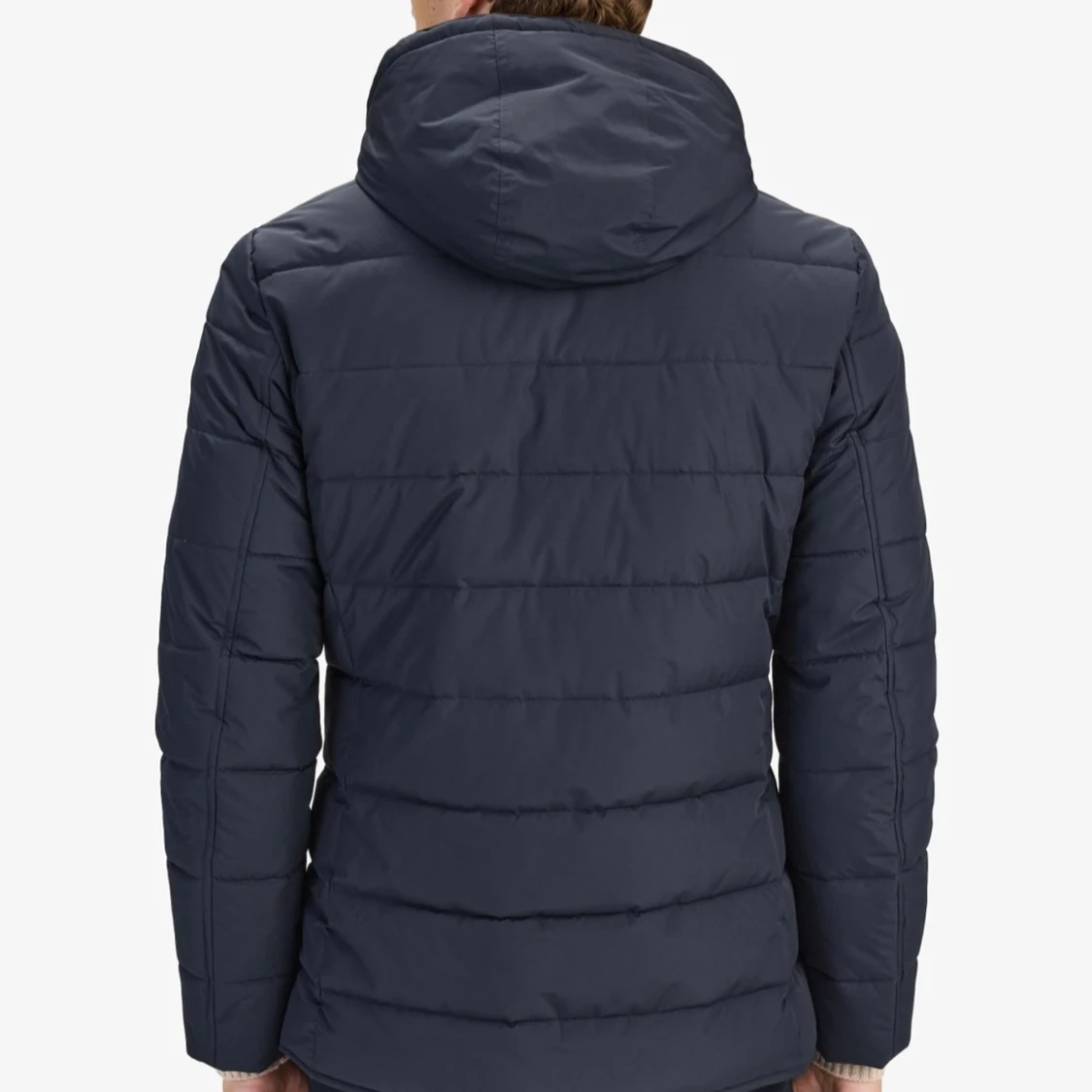 John Henric Mörkblå pufferjacka  - 2