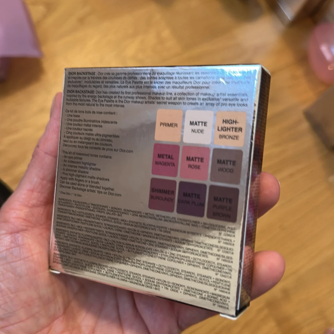 Dior Backstage Eye Palette 004 Rosewood - 3