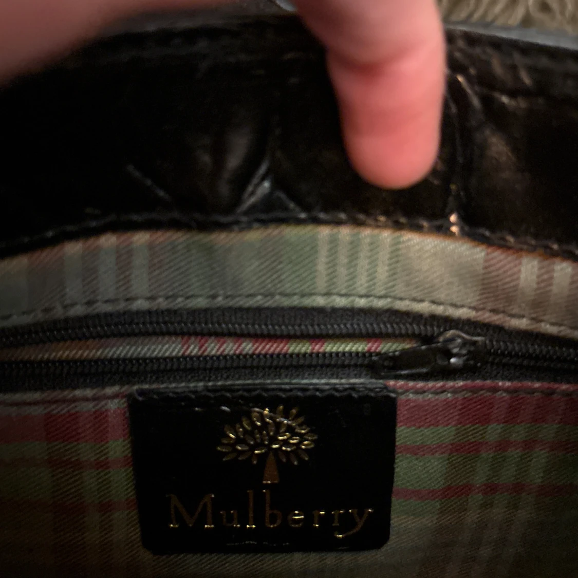 Svart handväska från Mulberry i skinn - 3