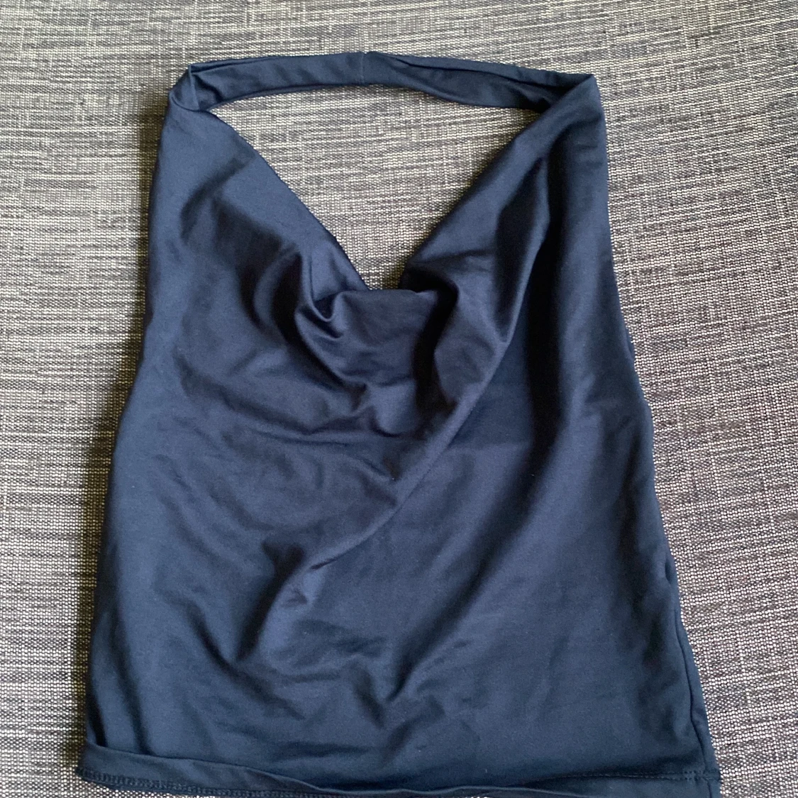 Svart halterneck topp - 2