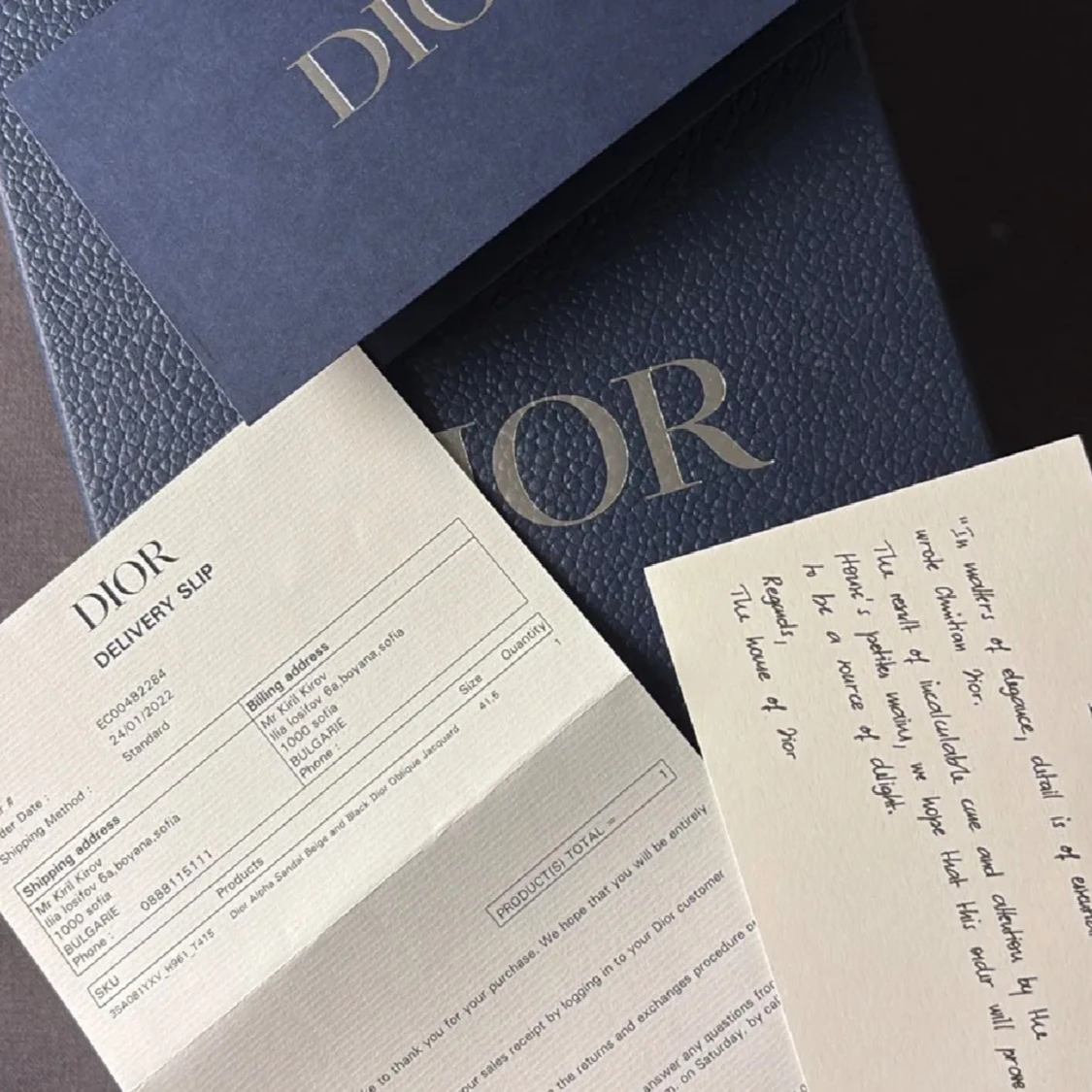 Dior slides  - 2