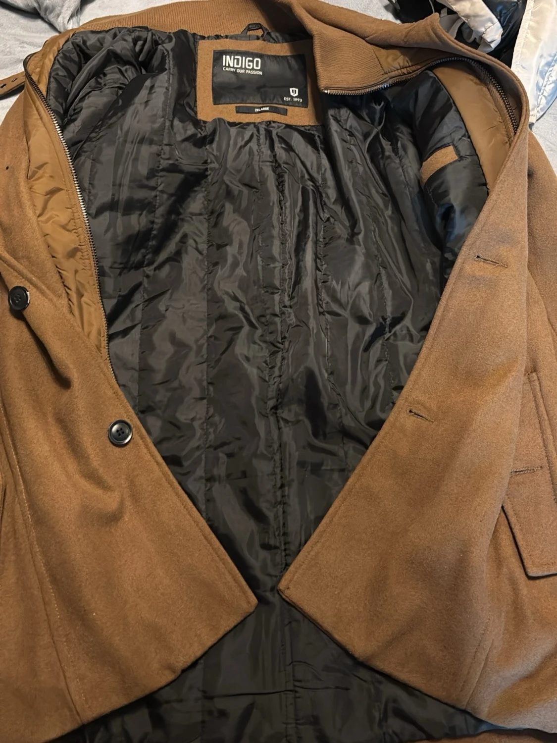 Brun rock från Indigo, storlek 2XL - 3