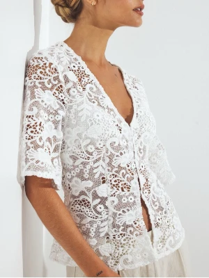 Vit blus från nakd - Vit såååå fiiin blus från Nakd, strl 36. Aldrig använd