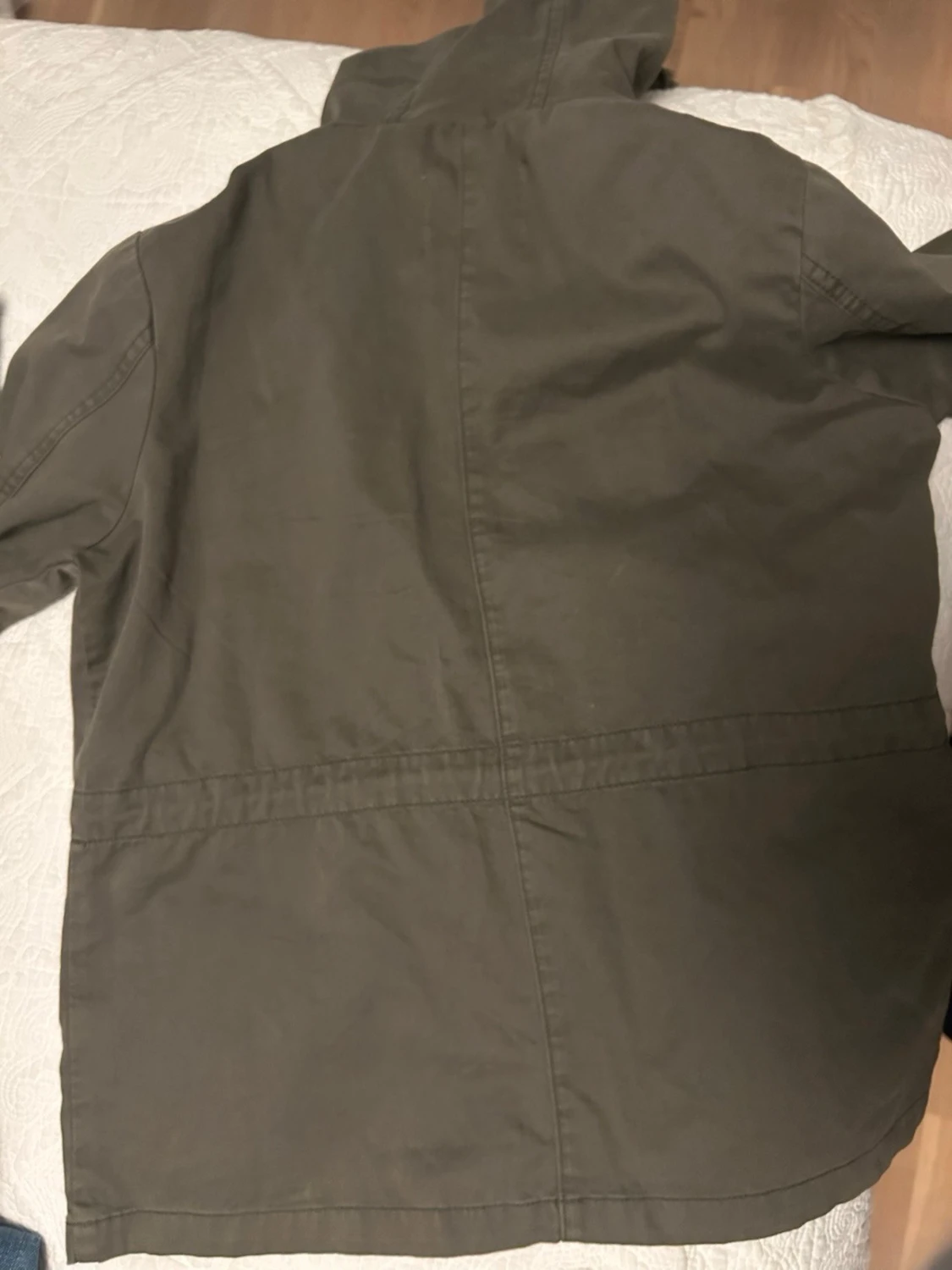 Olivgrön parkajacka  - 1