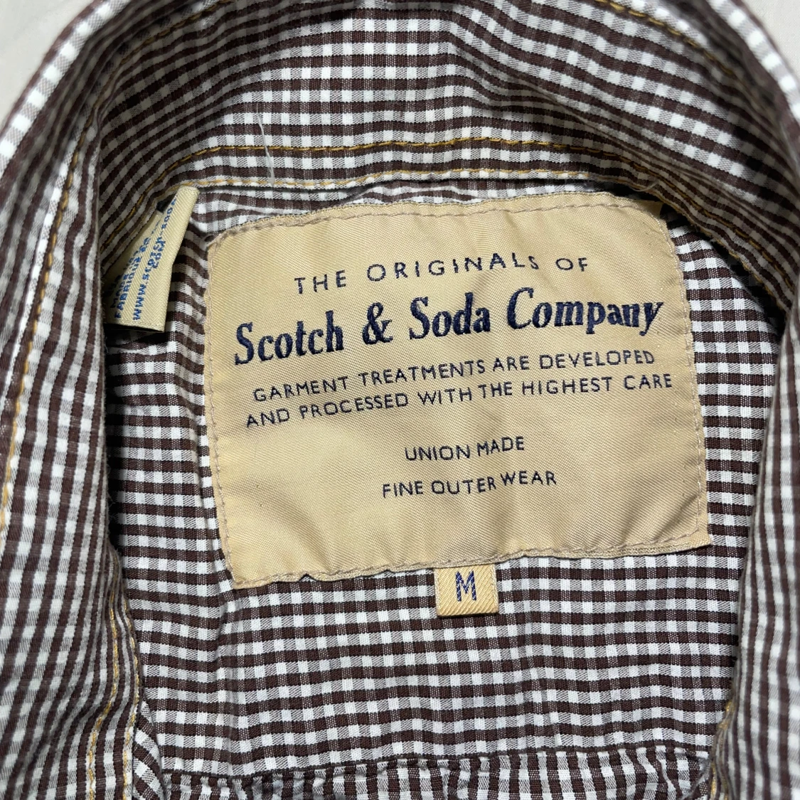 Rutig skjorta Scotch & Soda M - 3