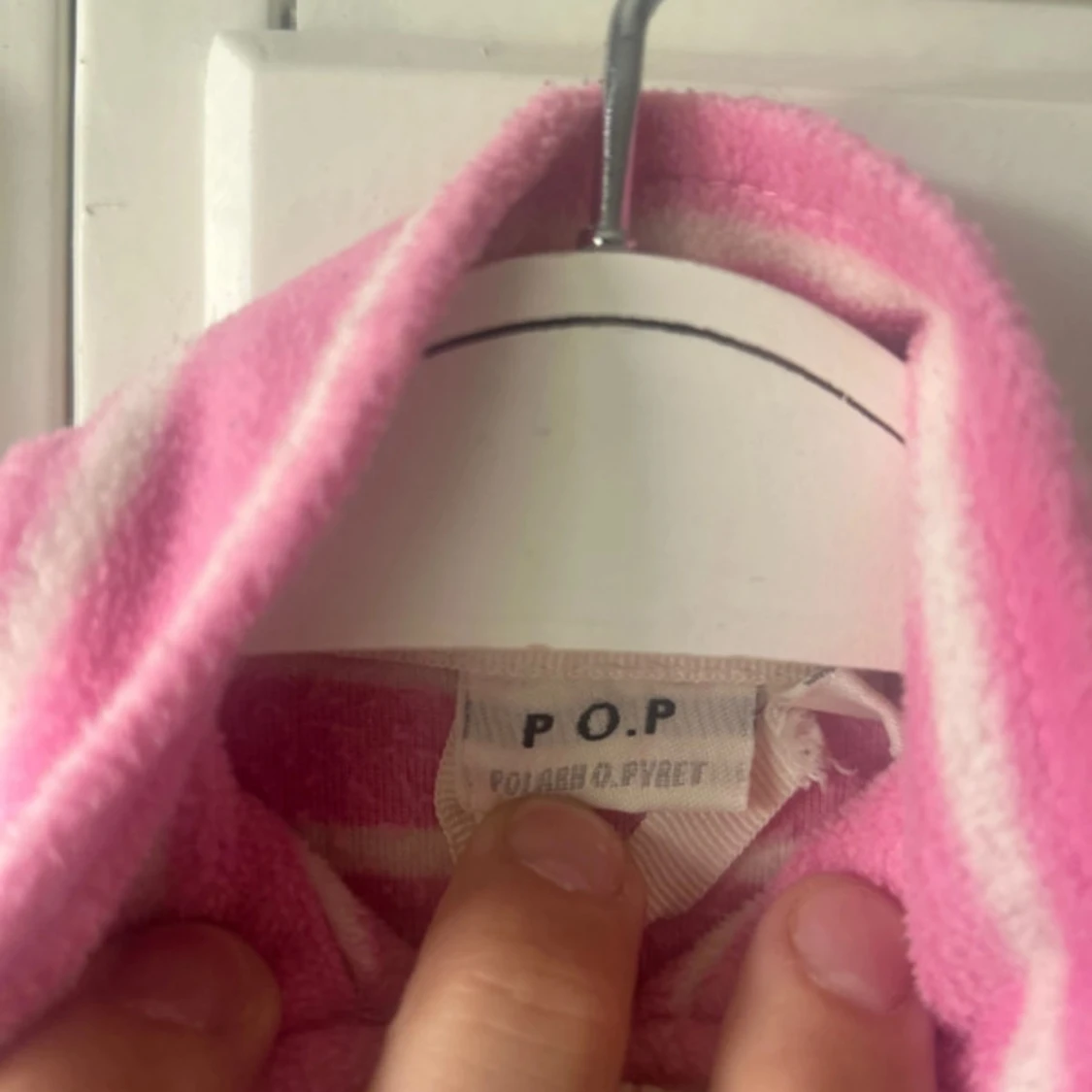 Rosa fleecejacka från Polarn O. Pyret - 2